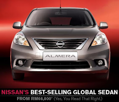 Nissan Almera 2014 Price In Malaysia RM66,800