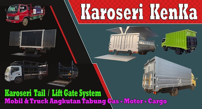 Karoseri Mobil dan Truck Tail / Lift Gate KenKa