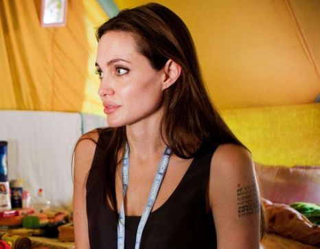 Angelina Jolie tattoos