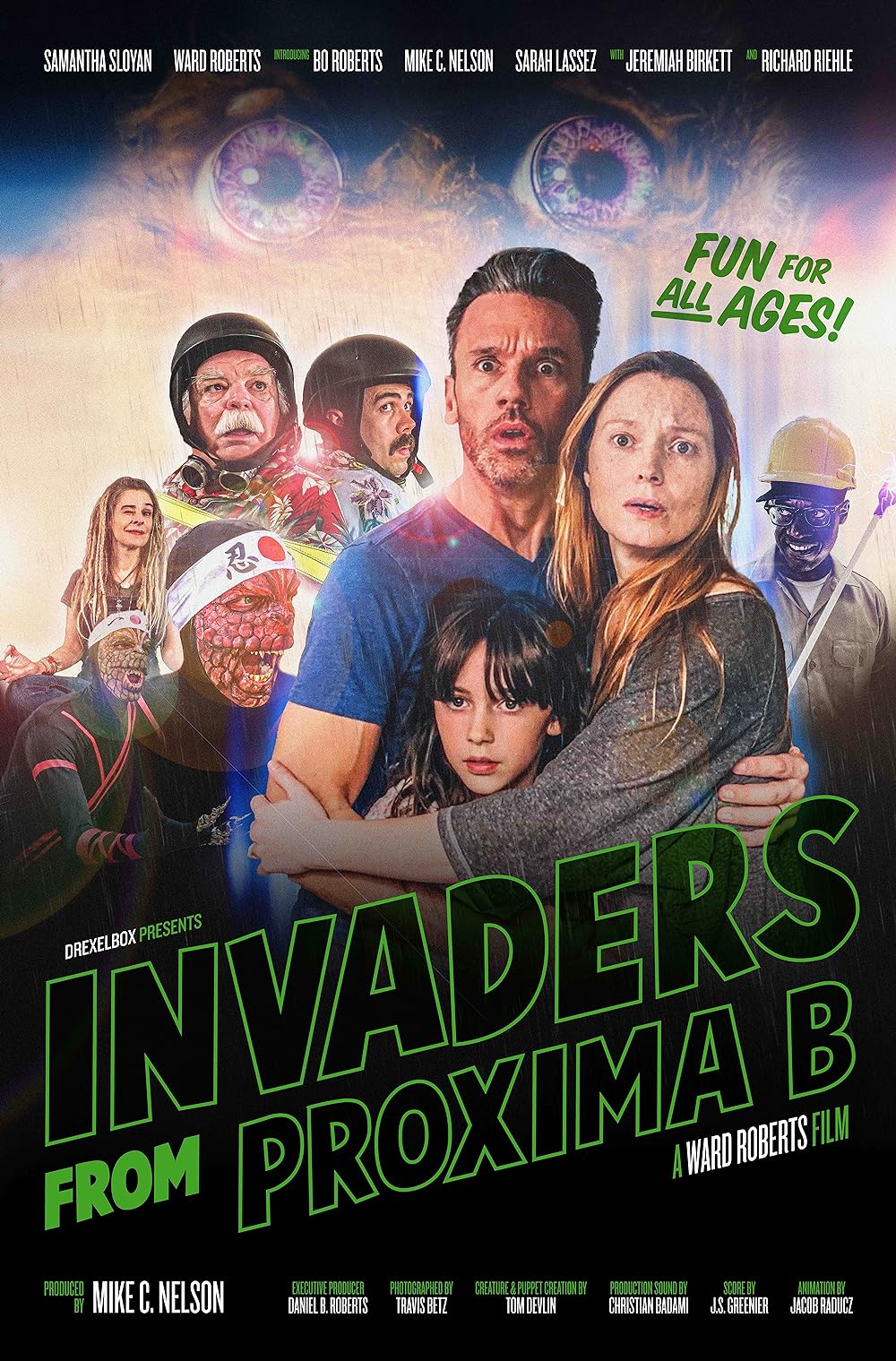 Фантастическая комедия Invaders from Proxima B - Постер