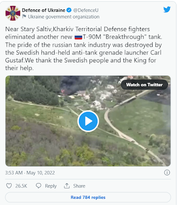 Ukrainian Ministry of Defense Twitter