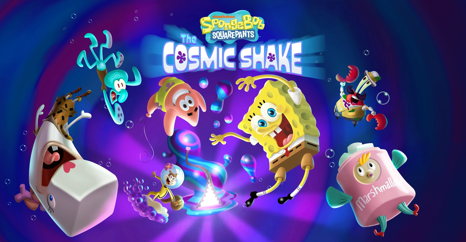 Análise: Bob Esponja: The Cosmic Shake (Multi) é um game de plataforma  quadrado, amarelo e divertido como o desenho animado - GameBlast