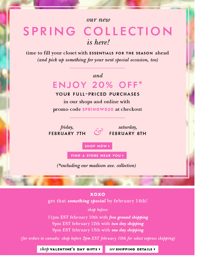 ... and Sarcastic With Dashes of Insanity: Kate Spade Sale Promo Code