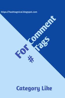 Like Comment Hash Tags For Instagram