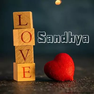 sandhya name locket