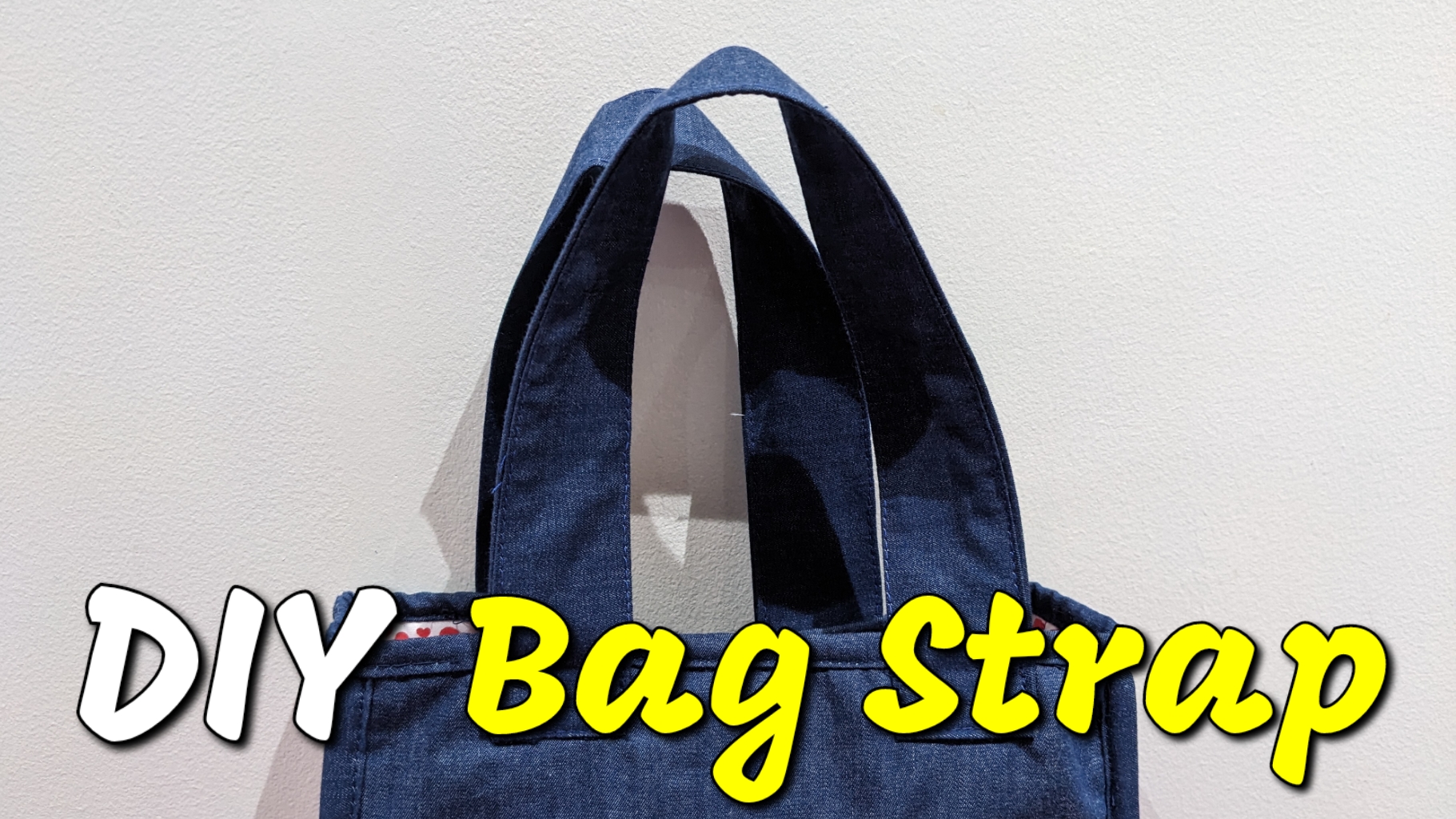 Stitching: How to Make a Bag Strap