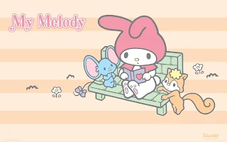 Papeles de My Melody.