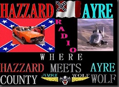 HAZZARDAYRE RADIO POSTER