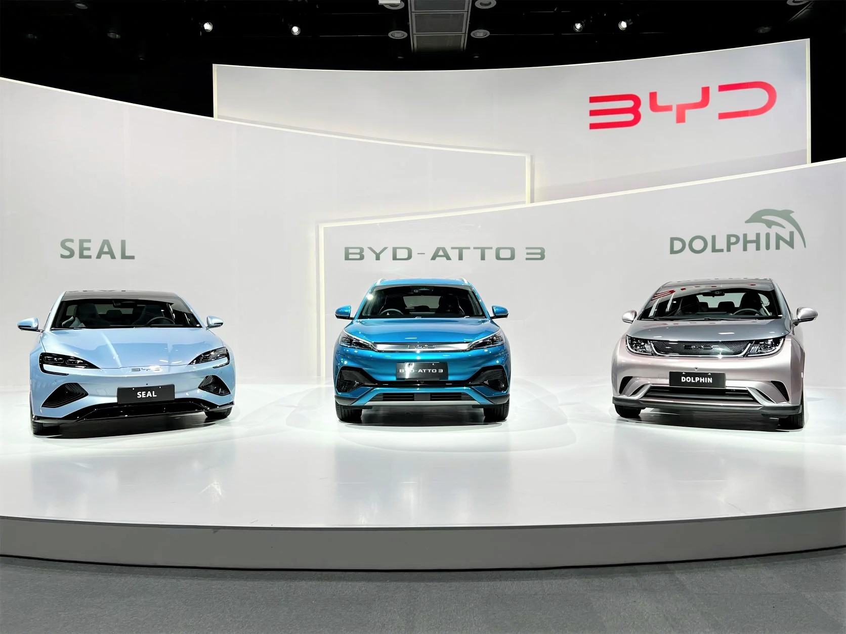 BYD, passé du 5ème au 4ème rang avec 4,8% de part de marché, vient de dépasser Hyundai à 4,3% et Ford à 4,2%