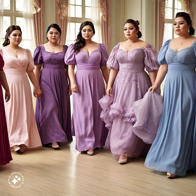 Plus-Size Bridesmaid Dress