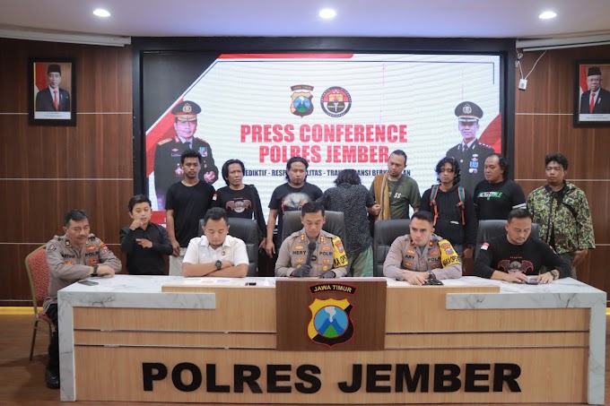 Tak Sampai 24 Jam, Polres Jember Berhasil Amankan Terduga Pembunuhan Siswi di Kencong