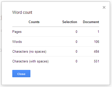 Word Count