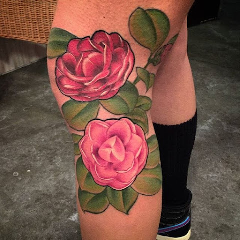 Charming Camellia Tattoos