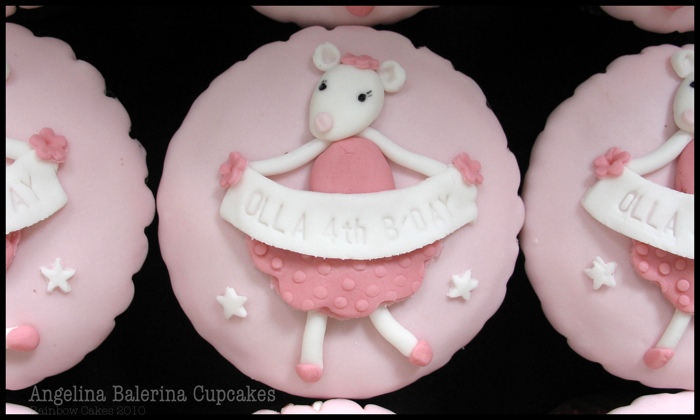 Labels Angelina Balerina Birthday Cake