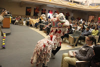 Audience enjoyed great visual feast starting with traditional Chinese Lion Dance.