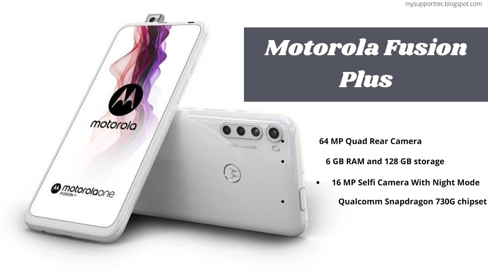 Motorola One Fusion Plus Review  Snapdragon 730G processor, a popup