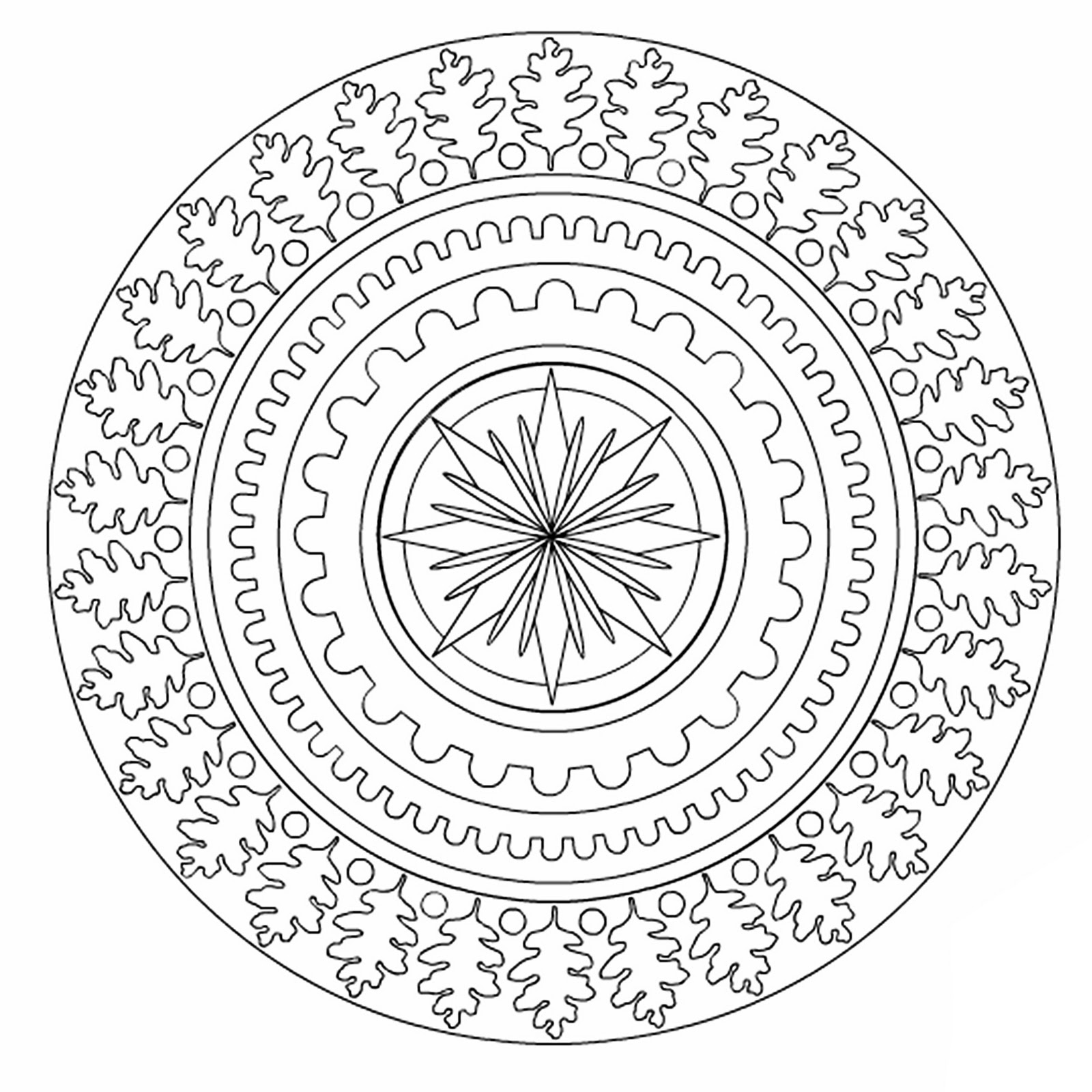 Dover Publications Mystic Mandalas 3-D Coloring Book 