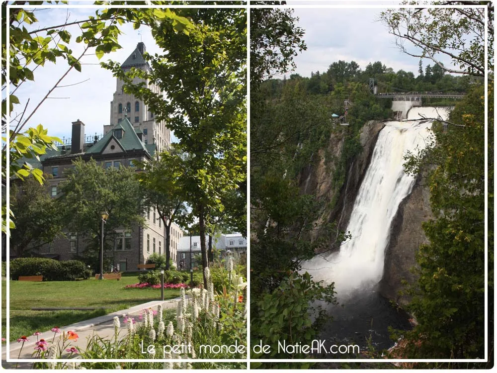 Québec et le chute de Montmonrency