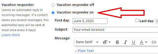 gmail auto reply