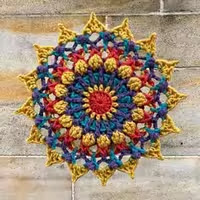 mandala a crochet