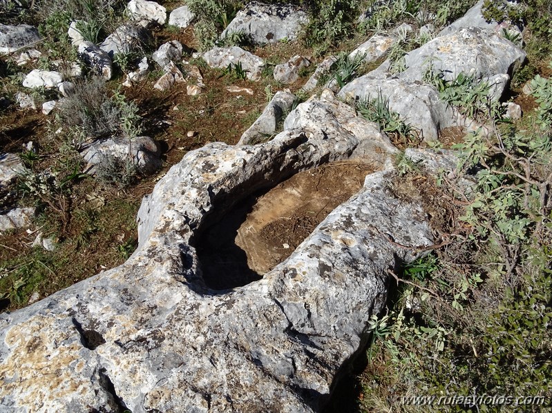 Los Lajares - Llanos de Zurraque - Cortijo del Mojon Alto - Cabeza de Caballo - Llanos del Republicano