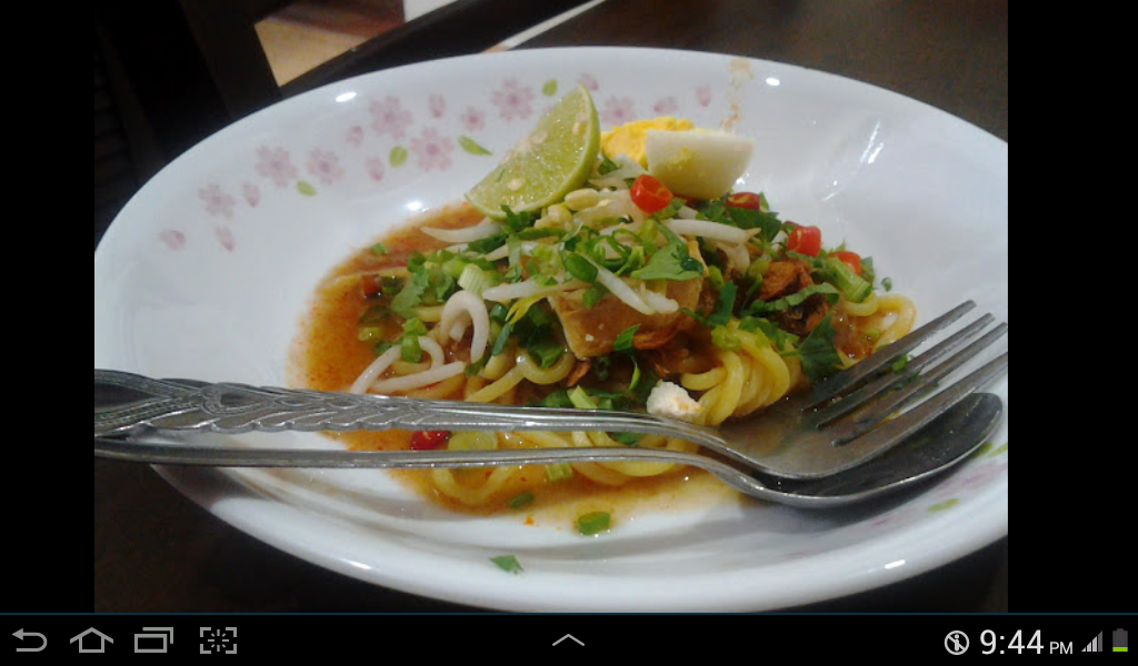 Maajun Anggun Bistari (Negeri Terengganu): Mee Rebus Johor