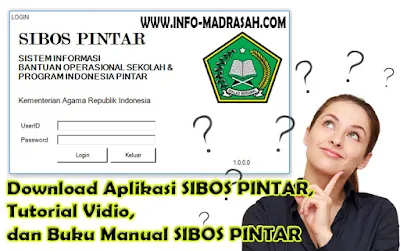  Sesuai dengan Surat Edaran yang telah di Edarkan pada tanggal  Download Aplikasi SIBOS PINTAR, Tutorial Vidio, dan Buku Manual SIBOS PINTAR