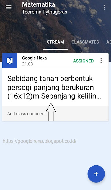 cara mengerjakan soal di classroom