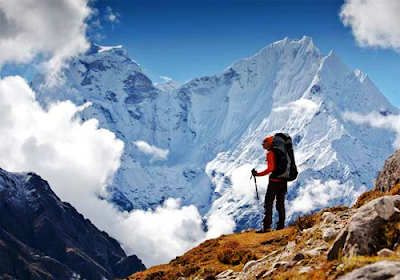 Hacia la cima del Himalaya