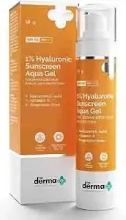 The Derma Co 1% Hyaluronic Sunscreen Aqua Ultra Light gel