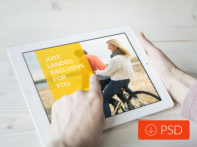 iPad PSD Mockup