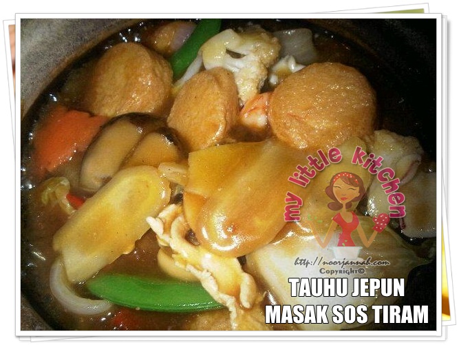 Best Recipe Collection For Food Lovers: Tauhu Jepun Masak 