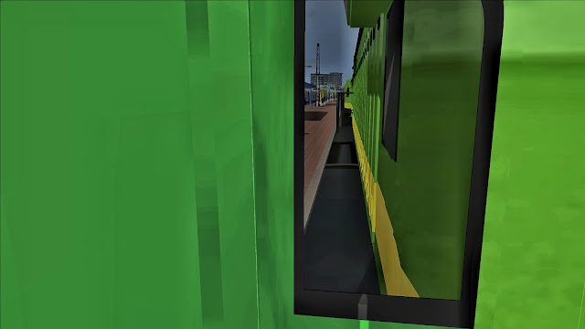 الجرار الادترانز داخل محاكي القطار Train Simulator
