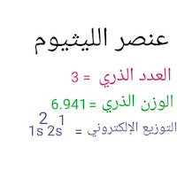 عنصر الليثيوم والخصائص الكيميائية و الفيزيائية له