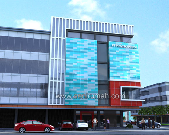 Desain Ruko Perkantoran 5 Lantai Di Kelapa Gading  SENI RUMAH