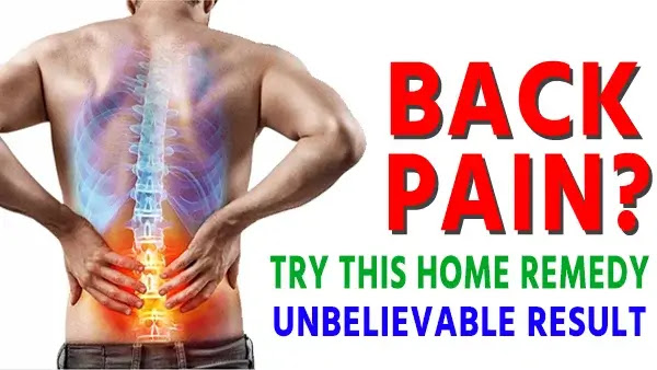 Best Back Pain relief home remedy