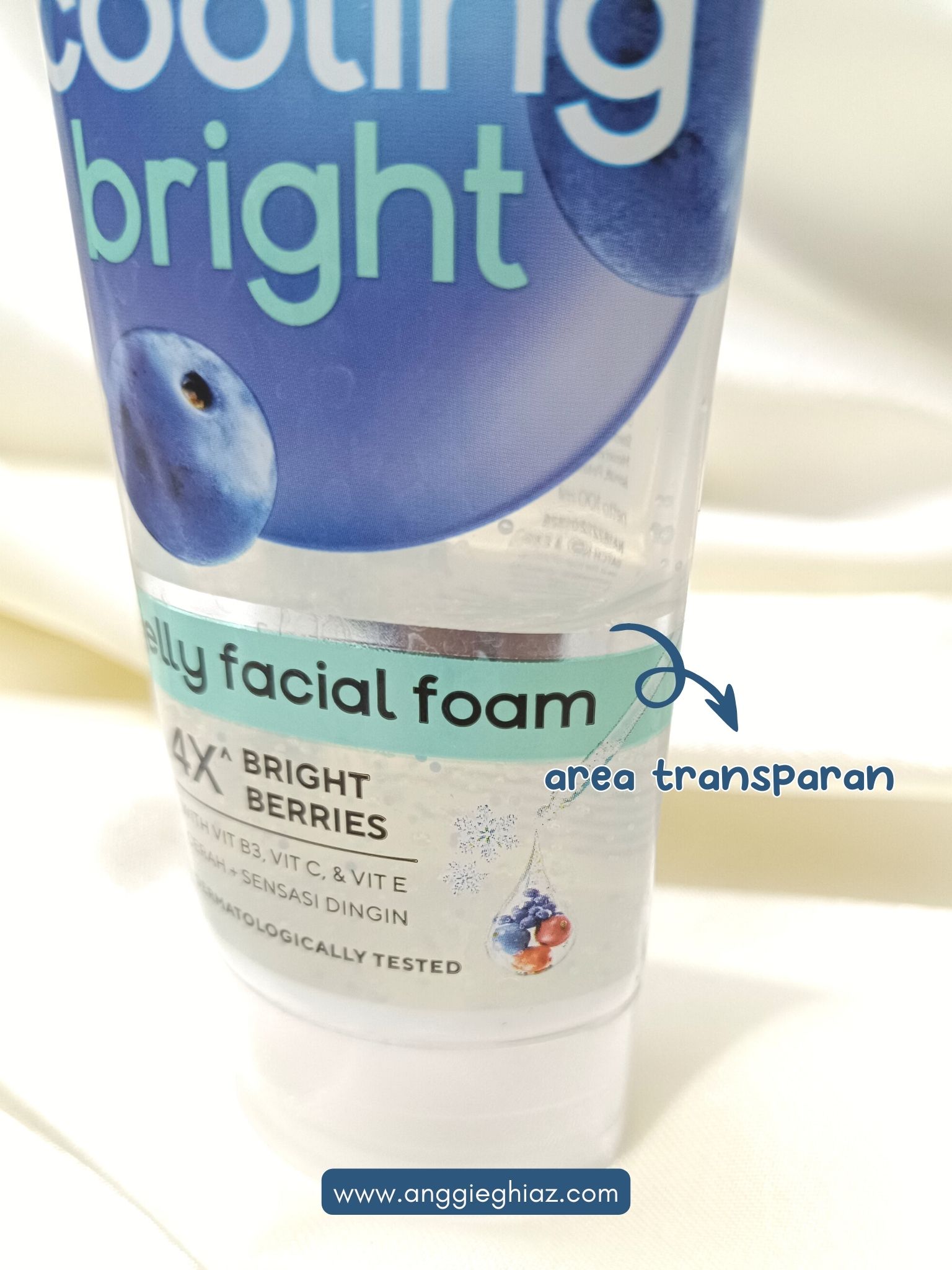 Transparan Wardah Perfect Bright Jelly Foam