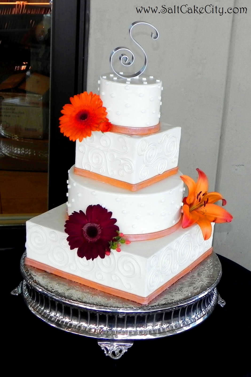 wedding cake designed layout