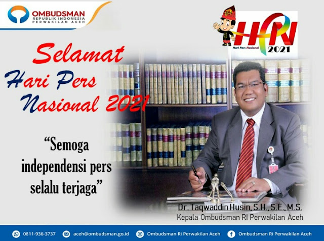 Ombudsman: Selamat Hari Pers Nasional