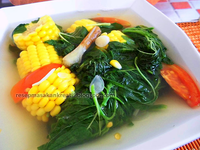 RESEP SAYUR BAYAM BENING TEMU KUNCI - Aneka Resep Masakan 