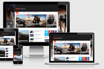 Hot Games Gaming - Responsive Blogger Template