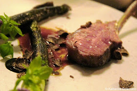 Glazed Lamb Grilled Asparagus Truffle Studio Copenhagen Denmark