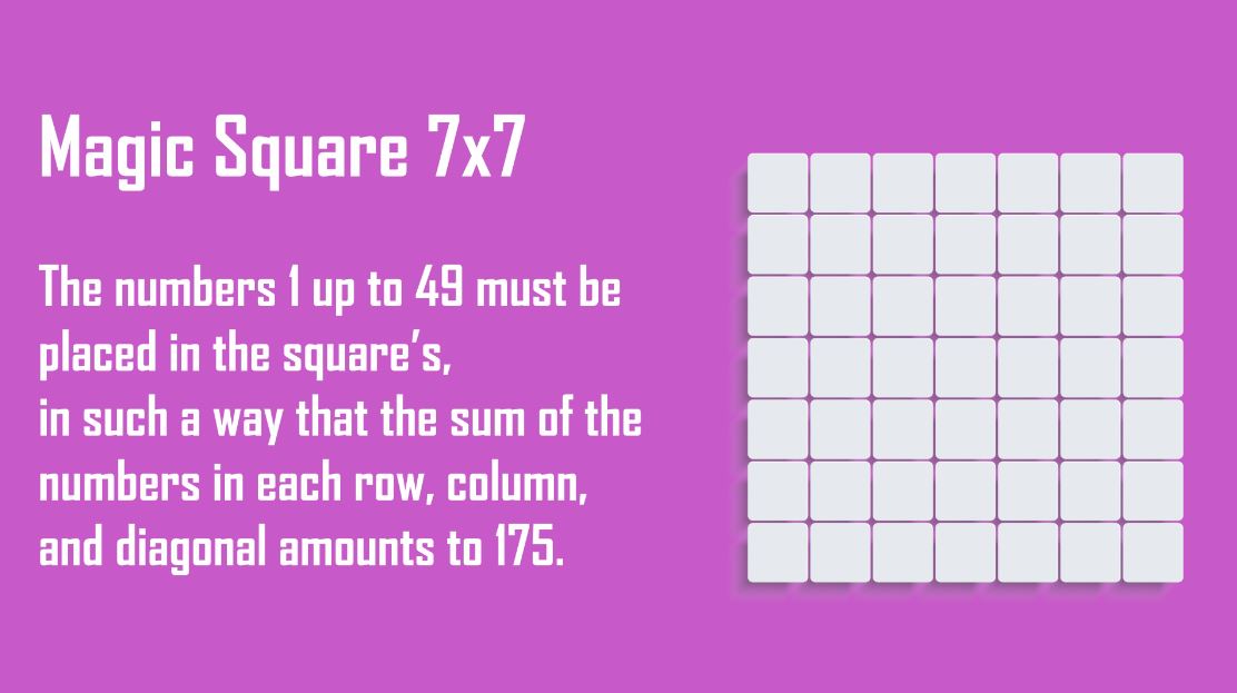 6*6 Magic Square | Magic Cube, Puzzle and Solution.