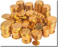 gold coins