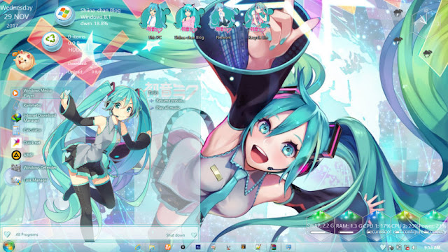 Windows 8.1 Theme Hatsune Miku by Andrea_37