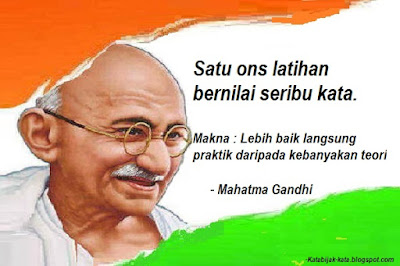 Kata bijak Mahatma gandhi