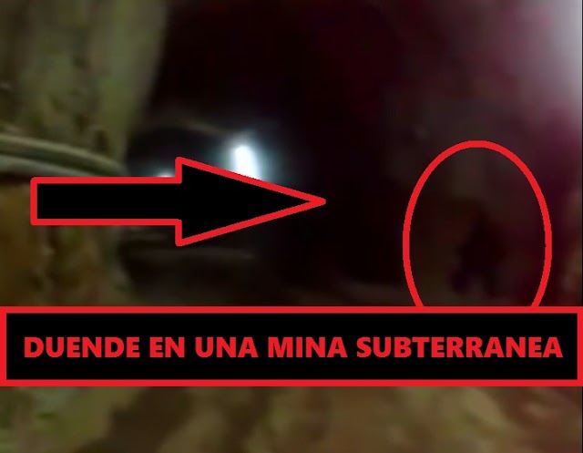 Duende Aparece en una Mina Subterranea