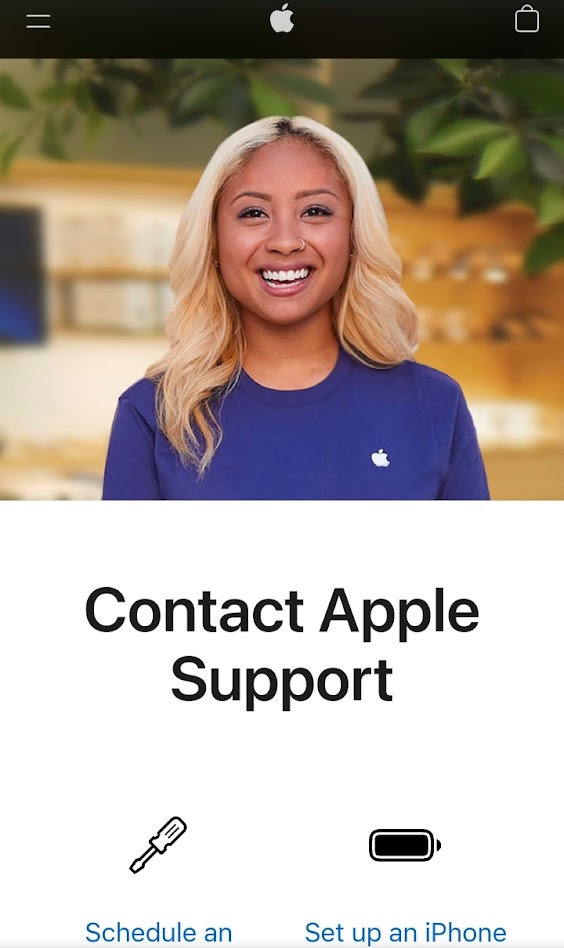 Apple support