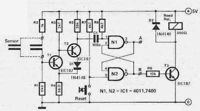 Humidity detector circuit