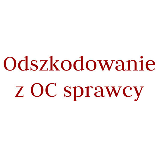 Odszkodowanie z oc sprawcy